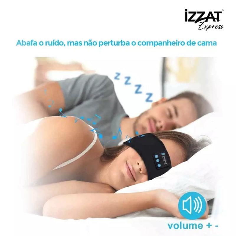 Máscara de Dormir com Bluetooth